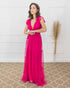 Vestido De Amarrar Três Marias VESTIDO LONGO PETRA FINA PINK P
